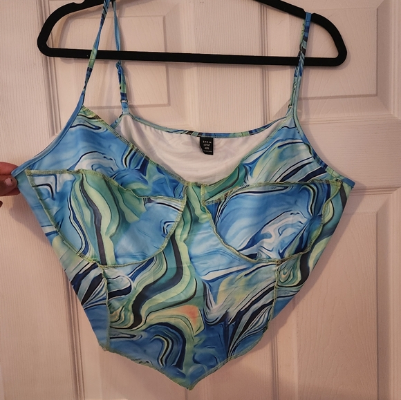 Tie dye crop - Picture 1 of 3